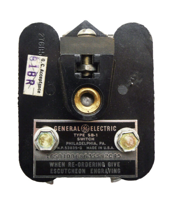 GENERAL ELECTRIC 16SB1DB6A63SSM2C45 TYPE SB-1 SWITCH - Image 5