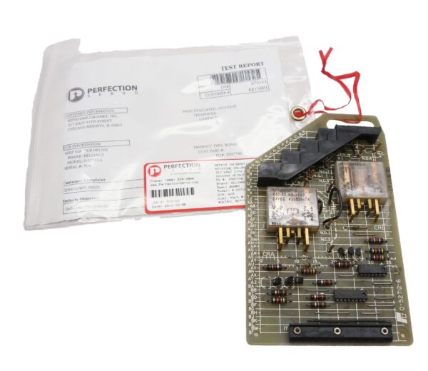 REPAIRED RELIANCE ELECTRIC 0-52712-6 DUAL CONTACT OUTPUT CARD O-52712-6