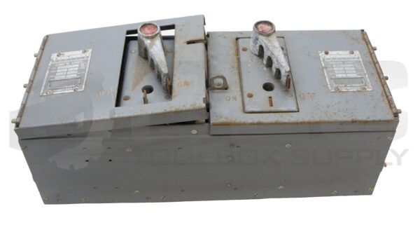 FEDERAL PACIFIC QMQB-6632 PANELBOARD SWITCH 60A 3POLE 240VAC 7-1/2HP