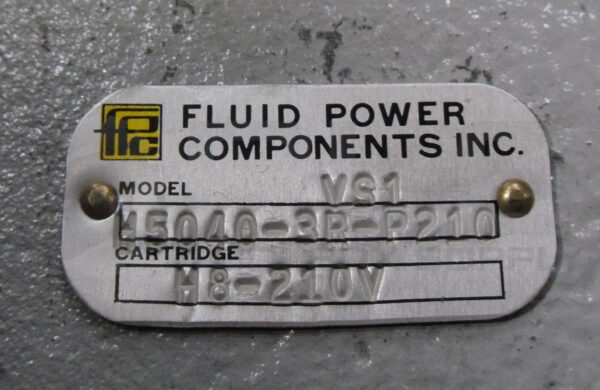 FLUID POWER COMPONENTS H5040-3R-P210 HIFLOFILTER 210V - Image 6
