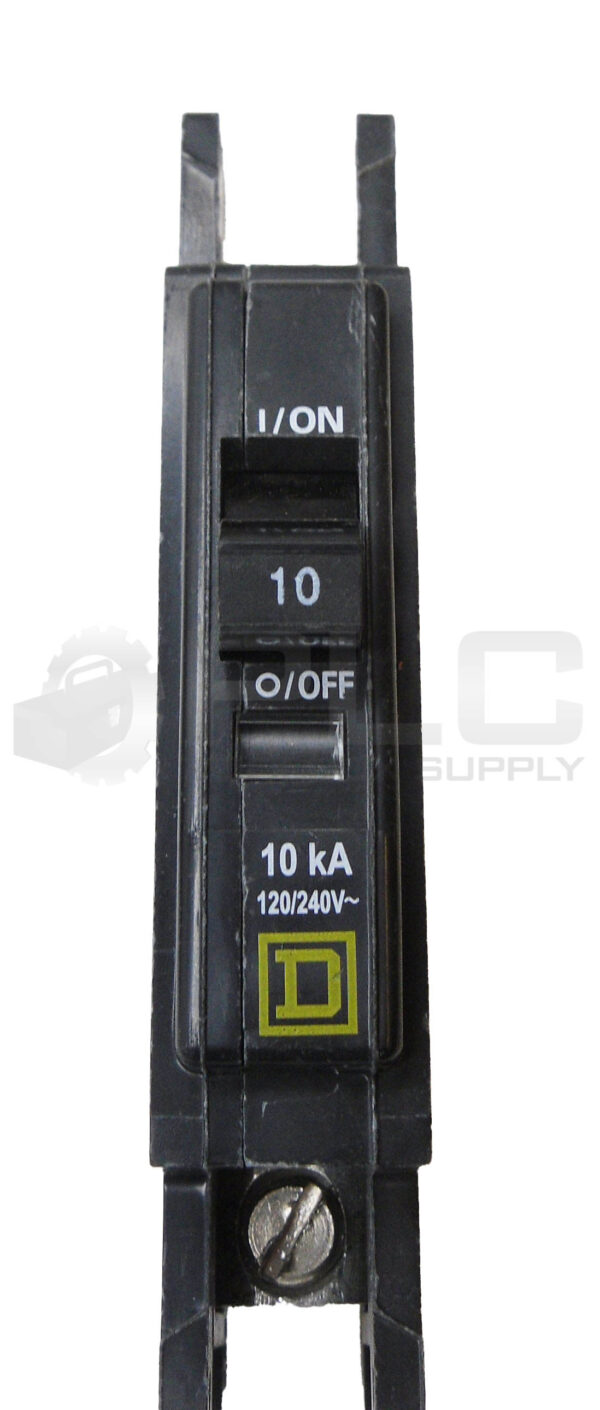 LOT OF 5 SQUARE D AD-6484 CIRCUIT BREAKER 1 POLE 10A 120-240VAC - Image 2