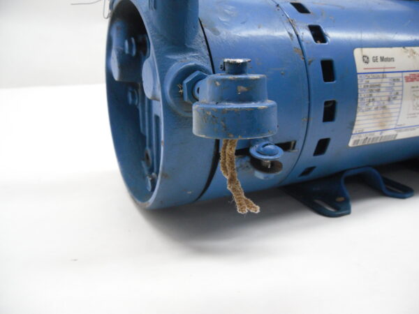 GENERAL ELECTRIC 5K36GN166 MOTOR 1/4HP 3PH 1725RPM FR: 48Y w/ GAST PUMP - Image 7