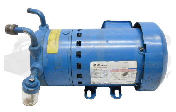 GENERAL ELECTRIC 5K36GN166 MOTOR 1/4HP 3PH 1725RPM FR: 48Y w/ GAST PUMP