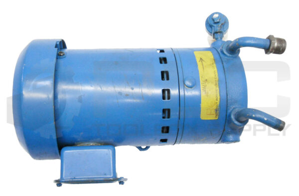 GENERAL ELECTRIC 5K36GN166 MOTOR 1/4HP 3PH 1725RPM FR: 48Y w/ GAST PUMP - Image 4