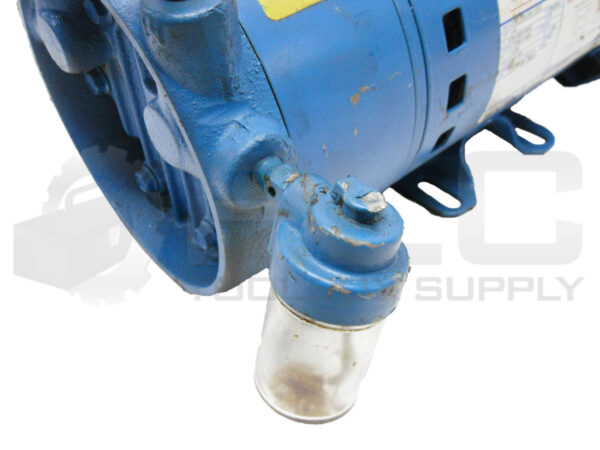 GENERAL ELECTRIC 5K36GN166 MOTOR 1/4HP 3PH 1725RPM FR: 48Y w/ GAST PUMP - Image 5
