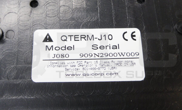 NEW QSI CORP QTERM-J10 HANDHELD OPERATOR INTERFACE - Image 5