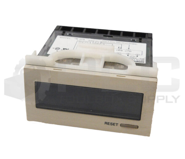 OMRON H7HP-A TOTAL COUNTER/ TIME COUNTER 100-240VAC 50/60HZ 12VDC
