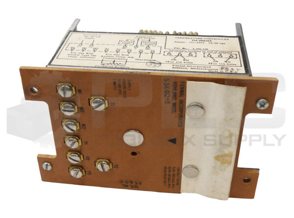 FENWAL 53602-3 TEMPERATURE CONTROLLER 115-230V 50/60HZ 5.0A - Image 4