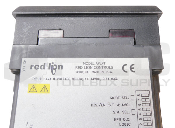 RED LION CONTROLS APLPT400 VOLTMETER 11-14VDC 0.6A APLPT - Image 5