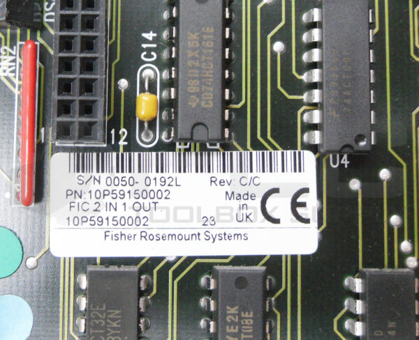 FISHER ROSEMOUNT 10P59150002 FIELD INTERFACE MODULE 10P5914 - Image 5