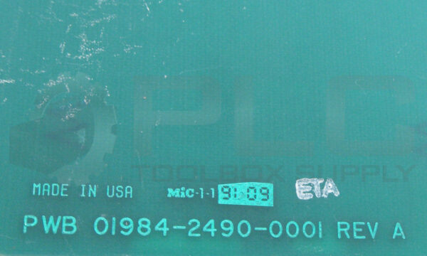 FISHER ROSEMOUNT 01984-2491-0001 EIGHT LINE COMMUNCATION CONNECT BOARD - Image 4