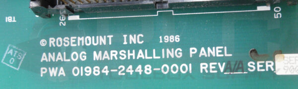 FISHER ROSEMOUNT 01984-2448-0001 W/ 01984-2512-0002 W/ (3) 01984-1543 - Image 7