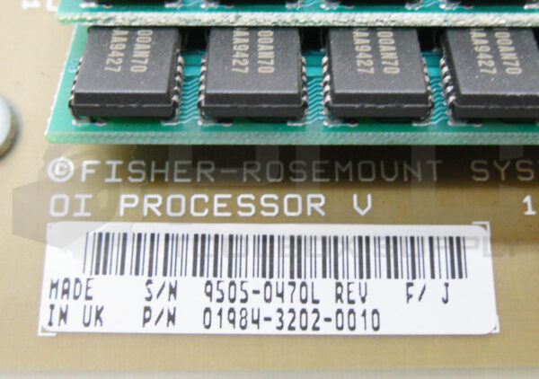 FISHER ROSEMOUNT 01984-3202-0010 OI PROCESSOR V - Image 5