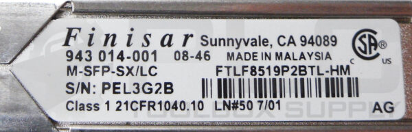 FINISAR 943 014-001 OPTICAL TRANCEIVER M-SFP-SX/LC - Image 4