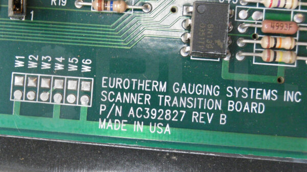EUROTHERM AC392827 SCANNER TRANSITION BOARD AH392825 - Image 4