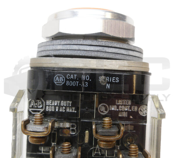 NEW ALLEN BRADLEY 800T-A3A /N PUSH BUTTON W/ 800T-XA /C 800T-A3 *READ* - Image 5