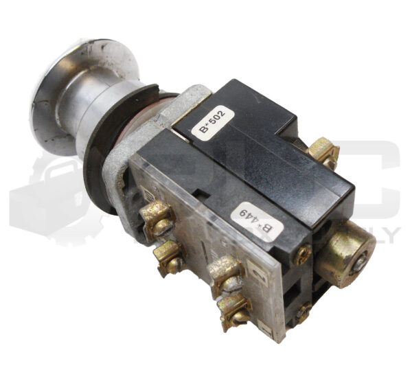 FURNAS ELECTRIC 52PA3G2U /F PUSH BUTTON W/ 52BAJ CONTACT BLOCK W. 52BAU BLOCK - Image 4