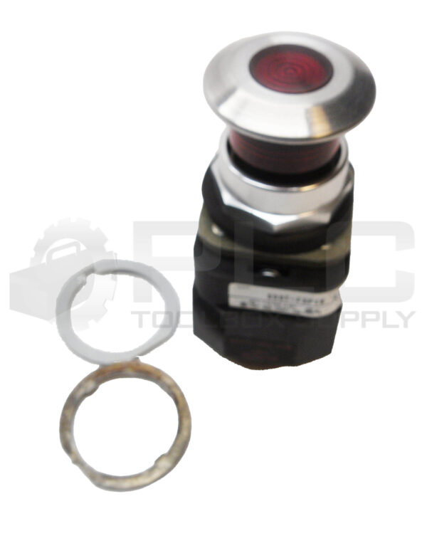 NEW ALLEN BRADLEY 800T-FXP16 A1 /T PUSH BUTTON RED MUSHROOM W/ 40171-002-01 COIL