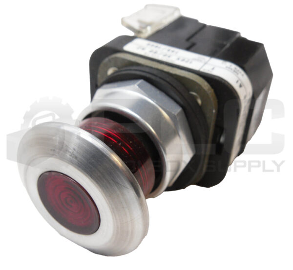 NEW ALLEN BRADLEY 800T-FXP16 A1 /T PUSH BUTTON RED MUSHROOM W/ 40171-002-01 COIL - Image 2