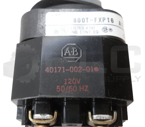 NEW ALLEN BRADLEY 800T-FXP16 A1 /T PUSH BUTTON RED MUSHROOM W/ 40171-002-01 COIL - Image 5