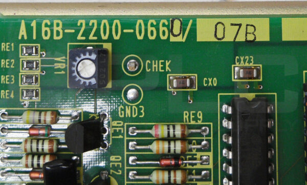 FANUC A16B-2200-0660/07B INTERFACE CIRCUIT BOARD - Image 4