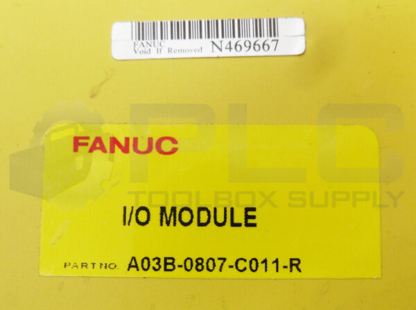FANUC A03B-0807-C011-R ANALOG INPUT MODULE 24VDC 2A AIF01A - Image 6