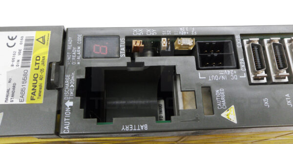 FANUC A06B-6079-H105 /E SERVO AMPLIFIER MODULE 283-325V 18.7A **READ** - Image 4