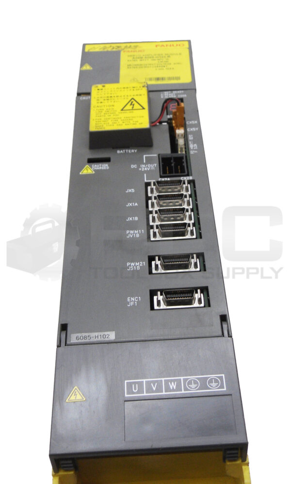 FANUC A06B-6085-H103-R SERVO AMPLIFIER MODULE 566-587V 12.6A - Image 2