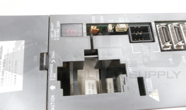 FANUC A06B-6085-H103 SERVO MODULE 586-651V 12.6A - Image 4