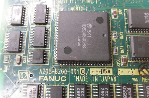 FANUC A20B-8200-0010/05A GRAPHIC DISPLAY CONTROL BOARD - Image 4