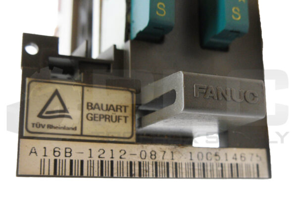 FANUC A16B-1212-0871/10C POWER SUPPLY MODULE *READ* - Image 7