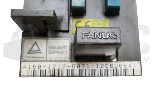 FANUC A16B-1212-0871/12C POWER SUPPLY MODULE *READ* - Image 7