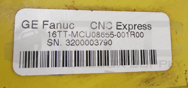 GE FANUC 16TT-MCU08655-001R00 CONTROL CHASSIS 6 SLOT A20B-2000-0650/01A - Image 8