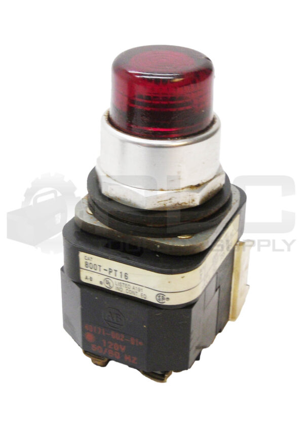 LOT OF 2 ALLEN BRADLEY 800T-PT16 /T PUSH BUTTON W/ 40171-002-01 W/ 800T-XA /D - Image 2