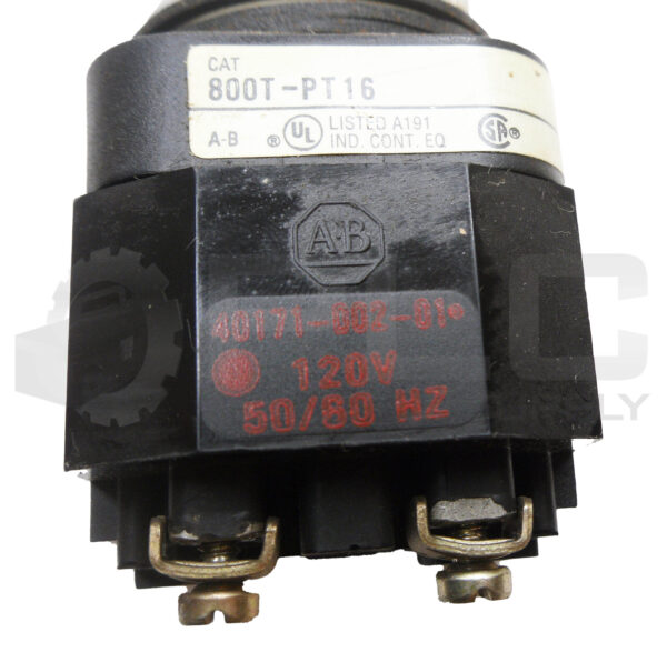 LOT OF 2 ALLEN BRADLEY 800T-PT16 /T PUSH BUTTON W/ 40171-002-01 W/ 800T-XA /D - Image 5