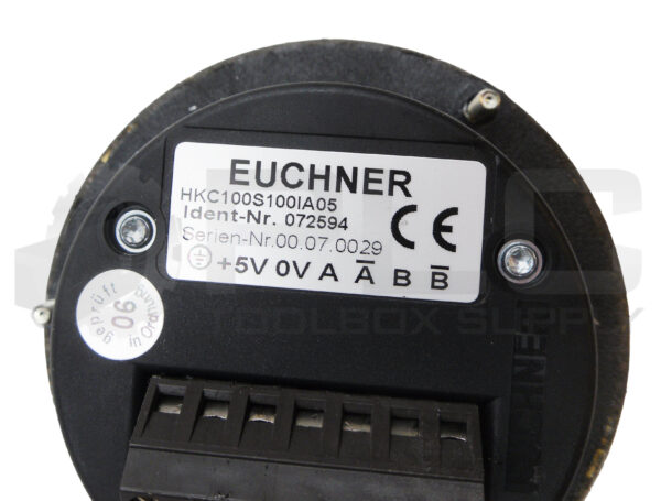 EUCHNER HKC100S100IA05 PULSE CODER HANDWHEEL - Image 4