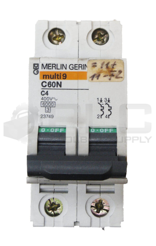 MERLIN GERIN 23749 CIRCUIT BREAKER 400V C60N C4 - Image 3