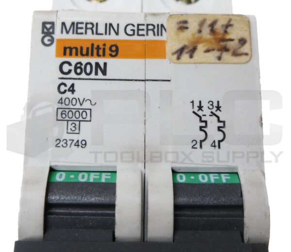MERLIN GERIN 23749 CIRCUIT BREAKER 400V C60N C4 - Image 6