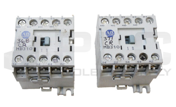 LOT OF 2 ALLEN BRADLEY 700DC-MB310* /A CONTROL RELAY 300VAC 10A