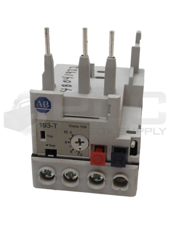 NEW ALLEN BRADLEY 193-T1AC10 /A THERMAL OVERLOAD RELAY 7.2-10A