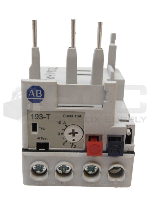 NEW ALLEN BRADLEY 193-T1AC10 /A THERMAL OVERLOAD RELAY 7.2-10A - Image 2