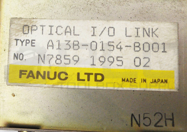 LOT OF 2 FANUC A13B-0154-B001 OPTICAL I/O LINK - Image 4