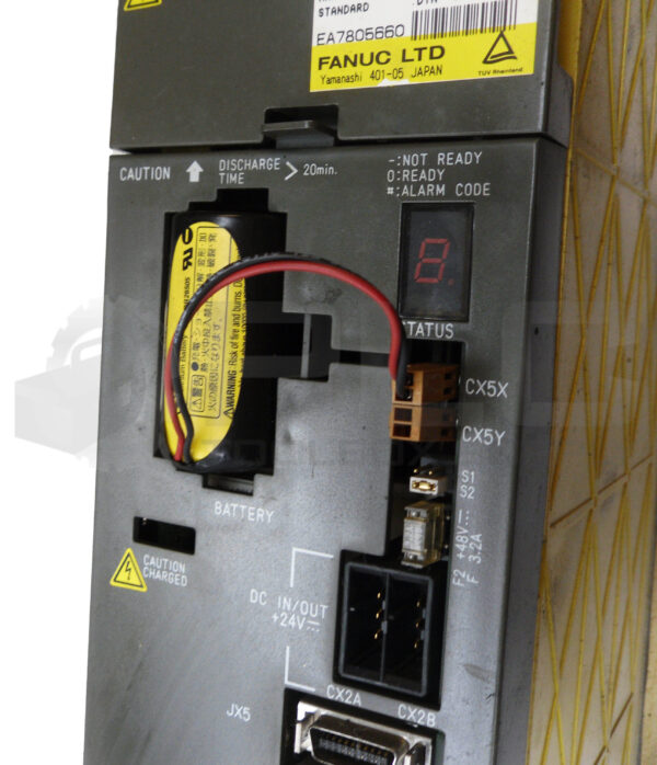 FANUC A06B-6079-H207 /G SERVO AMPLIFIER MODULE 12.5A 283-325V - Image 4