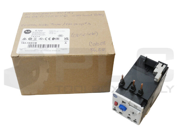 NEW ALLEN BRADLEY 193-1EECB /A OVERLOAD RELAY 1.0-5.0A