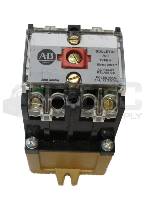 LOT OF 2 ALLEN BRADLEY 700-P200A1 /D AC RELAY 600VAC 60A - Image 2