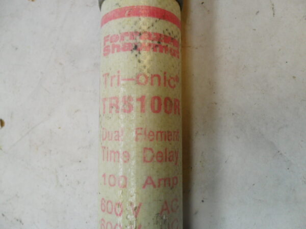 LOT OF 3 GOULD SHAWMUT TRS100R TIME DELAY FUSE 100A 600VAC - Image 3