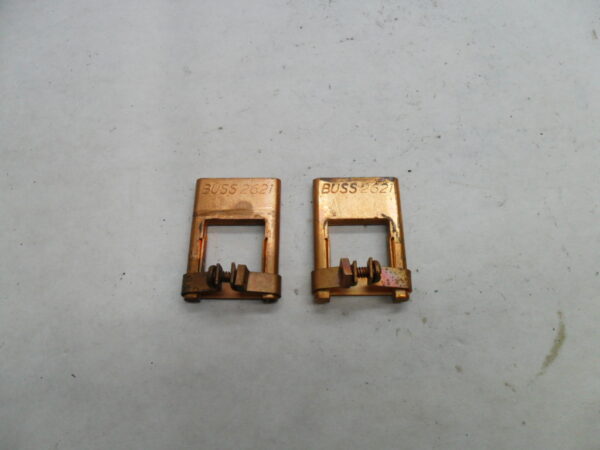 PAIR OF 2 BUSS 2621 FUSE REDUCER 100A
