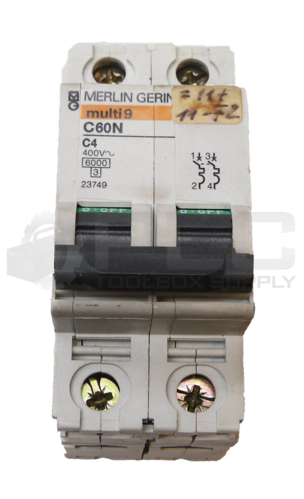 MERLIN GERIN 23749 CIRCUIT BREAKER 400V C60N C4