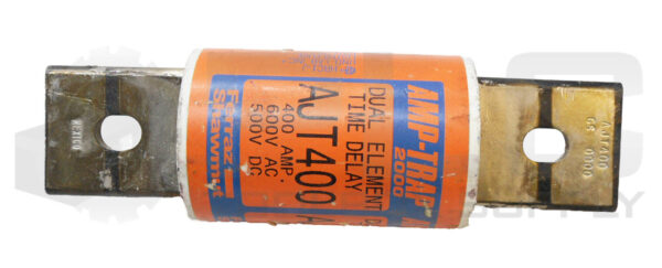 FERRAZ SHAWMUT AJT400 TIME DELAY FUSE 400A 600VAC 500VDC - Image 2