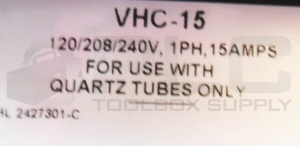 FOSTORIA VHC-15 VARIABLE HEAT CONTROLLER 240V 1PH 15A - Image 5